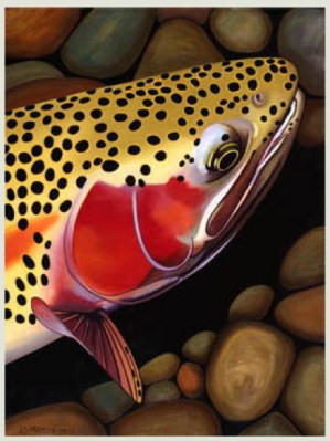 Trout~AD Maddox (Moldy Chum Art)