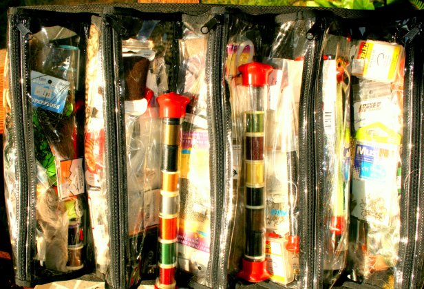 Art Supplies Container for Flytying Materials