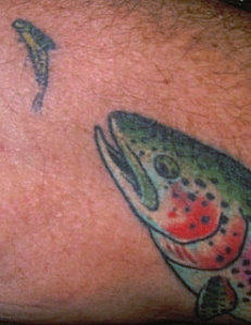 Trout Chasing Nymph~GMuncy 