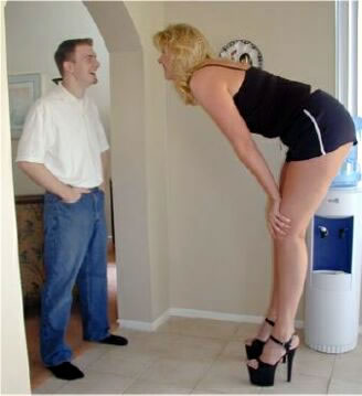 Ok, She's Wearing Platform Heels........