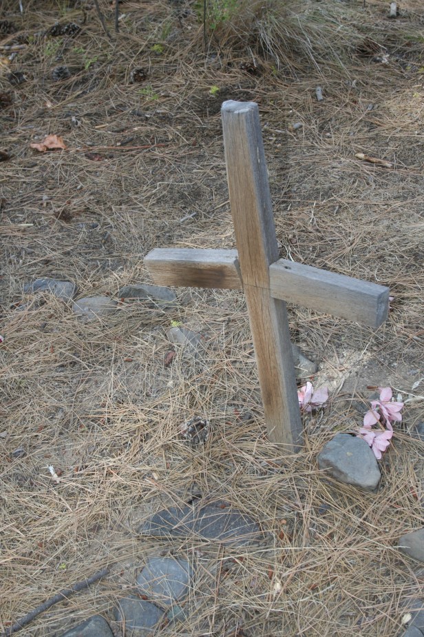 Wooden Cross at Ontko Grave~SwittersB