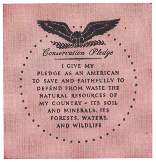 Conservation Pledge
