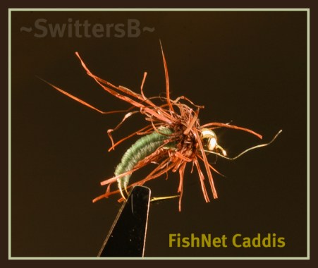 fishnet caddis 1-1x
