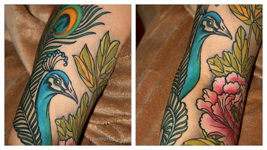 tattoo-photography-peacock-flowers-Jere Ware-Paul Zenk-SwittersB