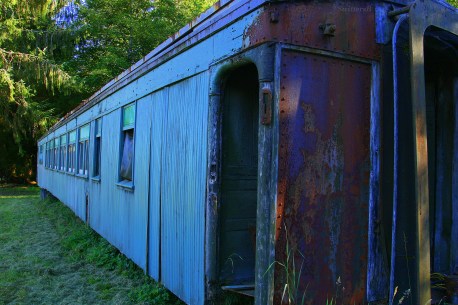 Old Rail Car in Field SB