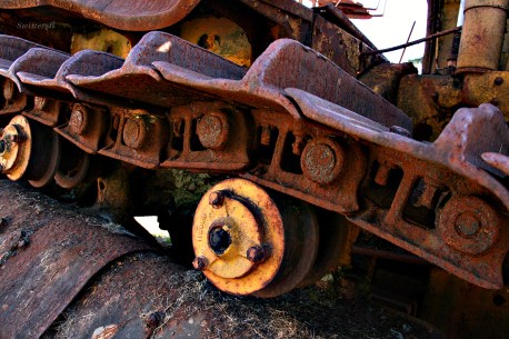 Old Trac and roller SB