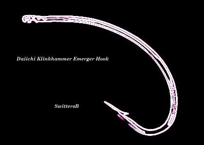 xDA1167 Daiichi Klinkhammer hook anglers workshop