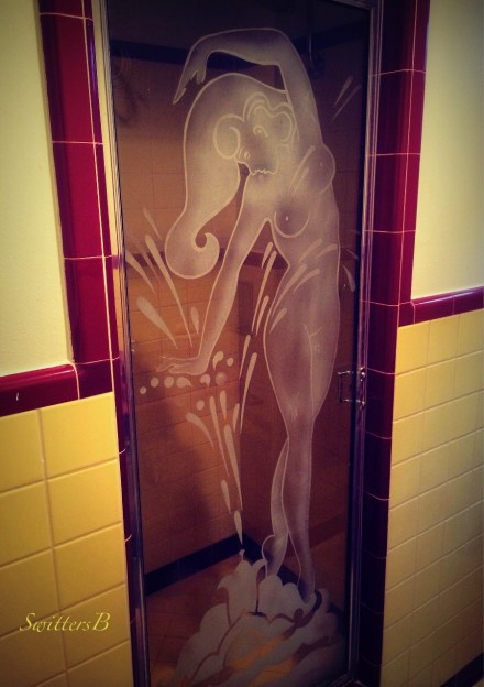 Nude Woman-Shower Stall Door-Nude-Glass Door-Photography-MCM-SwittersB
