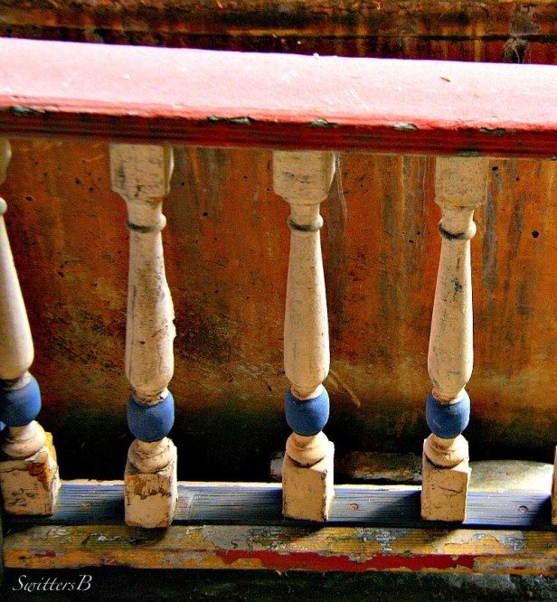 old railing, porch, vintage, photography, SwittersB