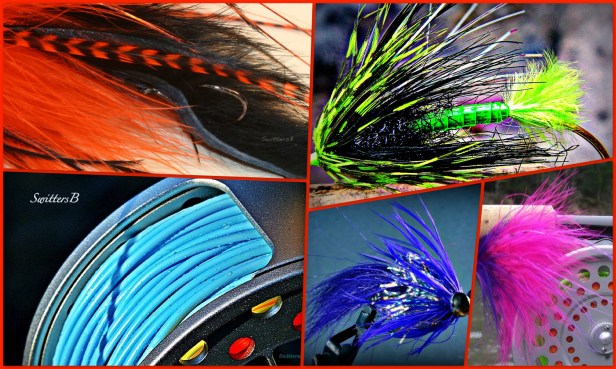 collage-Steelhead flies-steelhead-fly fishing-photography-SwittersB
