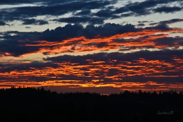Sunset, Portland, Oregon, Clouds