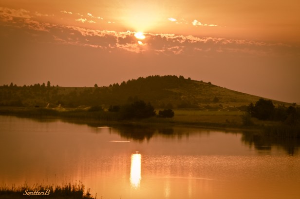 sunrise-new day-beginning-lake-fish rising-Oregon-SwittersB-image