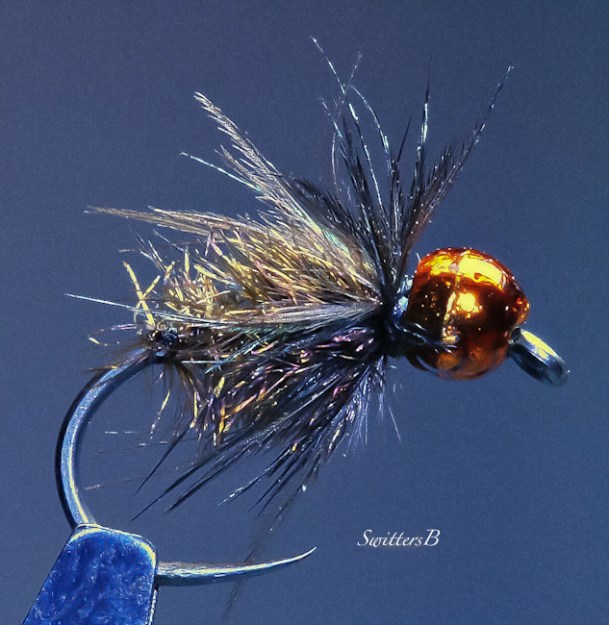 Copper Beaded Fuzz-SwittersB-Bead head-fly tying-fly fishing