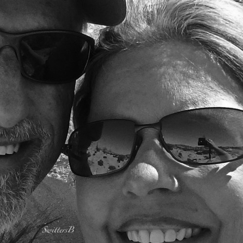 selfie reflection, travel, desert, photo, SwittersB