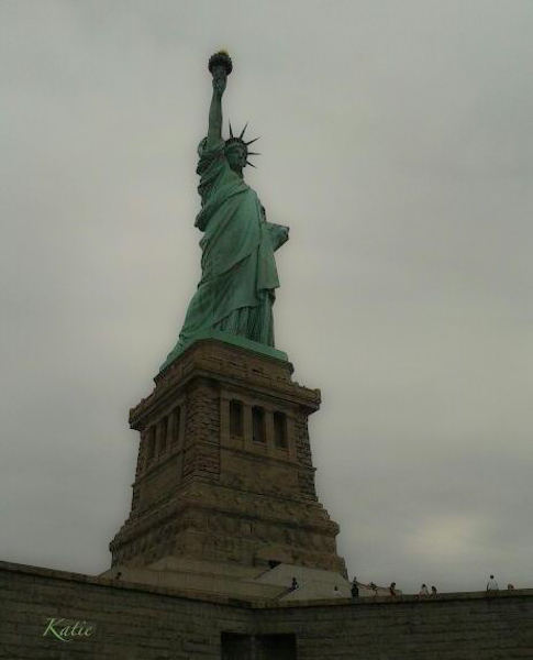 Statue of Liberty Katie 2015