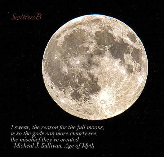 Full Moon-August 17, 2016, SwittersB