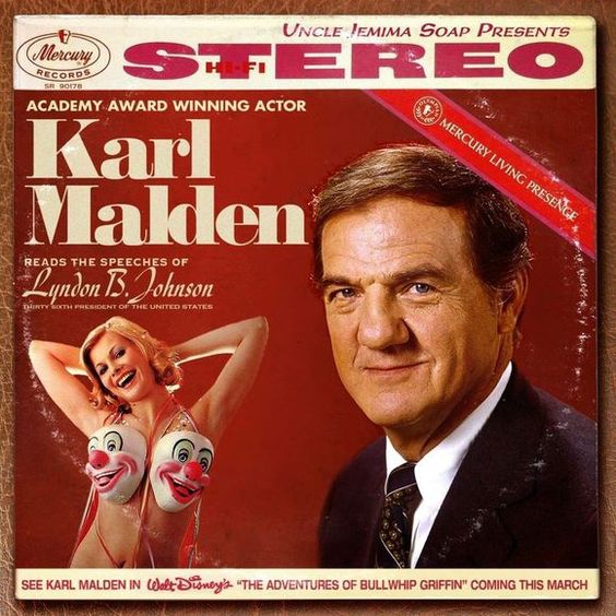 karl-malden, record album jacket
